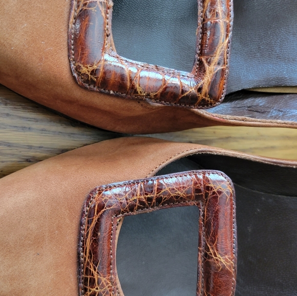 Petra Firenze size 6 brown heels - Picture 6 of 6